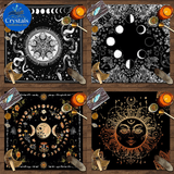 6 Sun & Moon Tarot Tablecloth - Wholesale Crystals