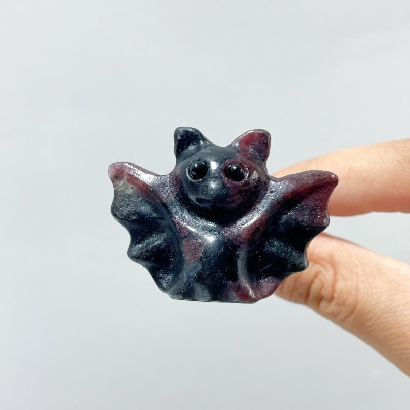 6 Types Halloween Bat Crystal Car Air Vent Clips Wholesale Car Accessories Obsidian Garnet - Wholesale Crystals