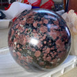 60.6KG Large Garnet Mixed Astrophyllite Sphere (Sea Freight Only) -Wholesale Crystals