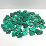 61 Pieces Malachite Heart -Wholesale Crystals