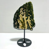 Unique 8th Vein Ocean Jasper Slab With Stand #5