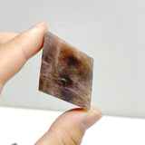 65 Pieces Black Rainbow Sun Stone With Hematite Free Form - Wholesale Crystals