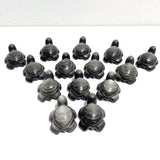 Silver Sheen Obsidian Turtle Carving Wholesale