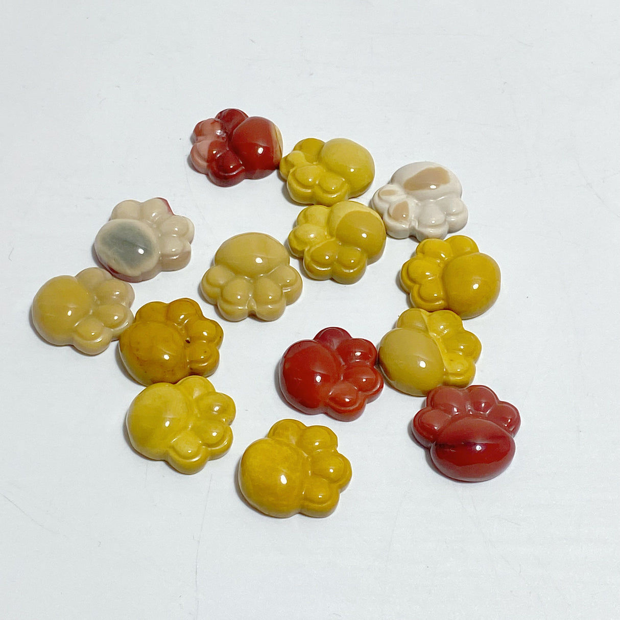 Mookaite Cat Paw Carving Wholesale