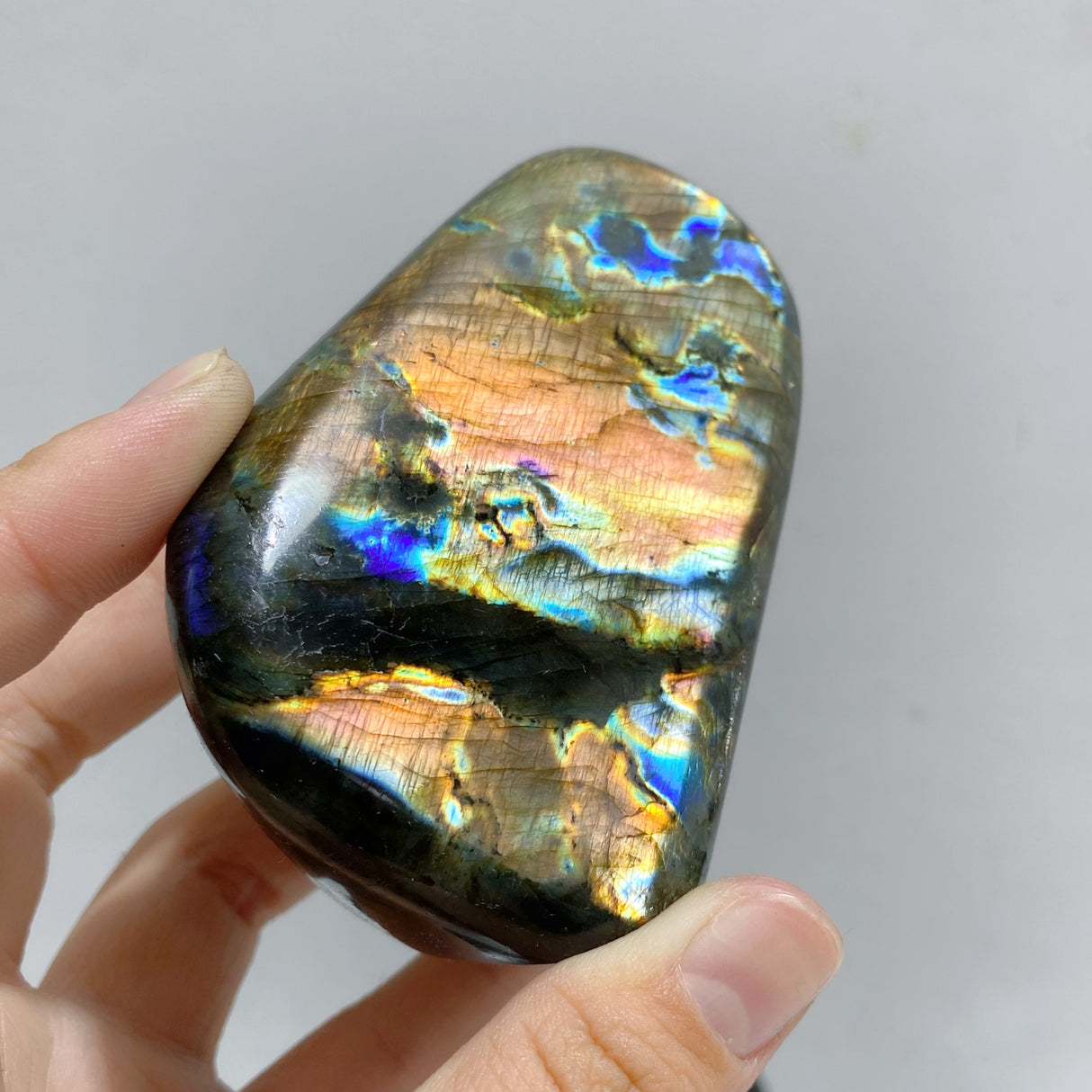 18 Pieces Beautiful Polished Labradorite Free Form