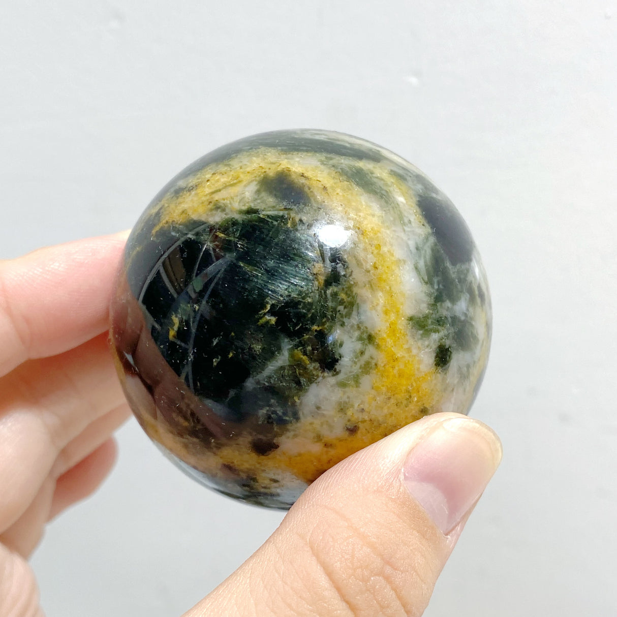 16 Pieces Seraphinite Spheres