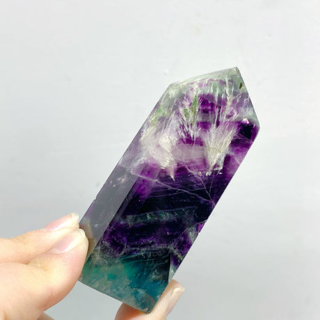 26 Pieces Feather Fluorite Four-sided Tower