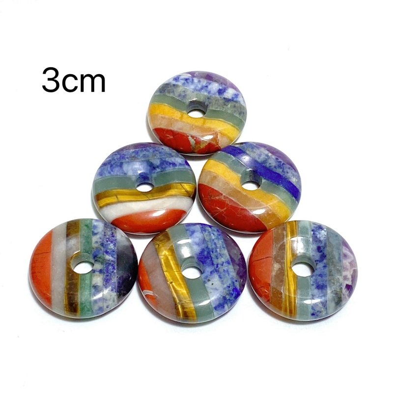 7 Chakra Donuts Wholesale - Wholesale Crystals