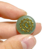 7 Chakra Natural Round Healing Stone Carved Wholesale - Wholesale Crystals