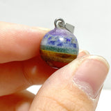 7 Chakra Sphere Pendants Wholesale - Wholesale Crystals