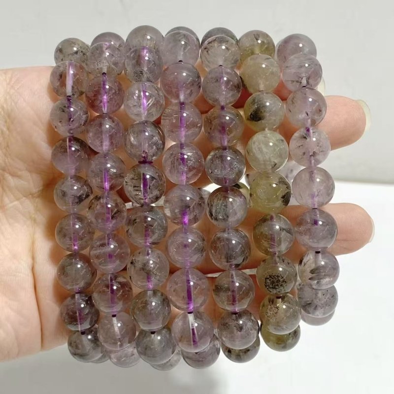 7 Pieces 10mm Auralite 23 Bracelets -Wholesale Crystals