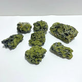 7 Pieces 2.13kg Beautiful Green Tourmaline Specimen For Collection - Wholesale Crystals