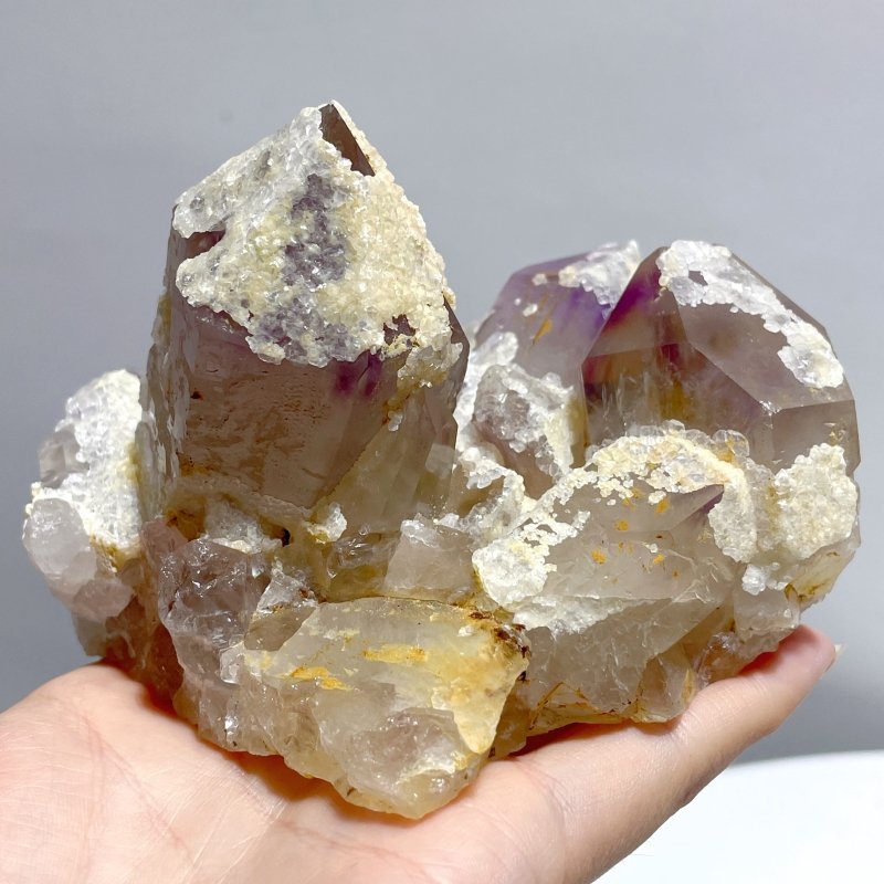 7 Pieces Amethyst Cluster Specimen - Wholesale Crystals