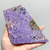 7 Pieces Beautiful High Quality Charoite Slab - Wholesale Crystals
