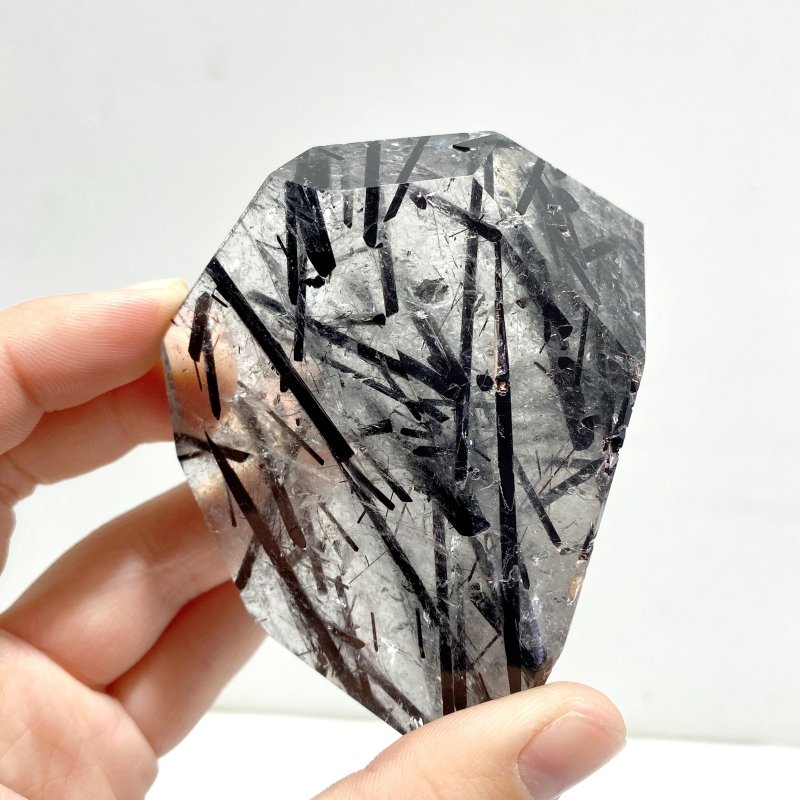 7 Pieces Black Tourmaline Free Form - Wholesale Crystals