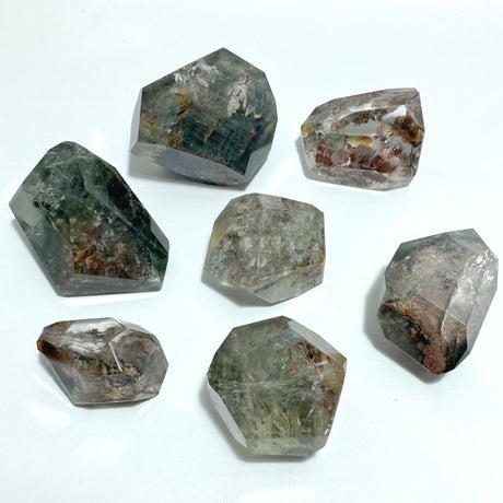 7 Pieces Clear Garden Quartz Free Form - Wholesale Crystals