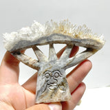 7 Pieces Clear Quartz Cluster Dendroid Guard Carving - Wholesale Crystals