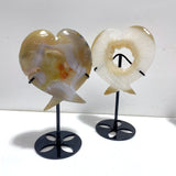 7 Pieces Geode Druzy Agate Fish Carving With Stand - Wholesale Crystals