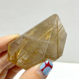 7 Pieces High Quality Golden Rutile Quartz Free Form Home Decor - Wholesale Crystals