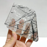 7 Pieces Large Black Tourmaline Free Form Slabs - Wholesale Crystals