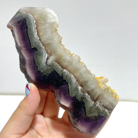 7 Pieces Large Fluorite Mixed Pyrite Point - Wholesale Crystals