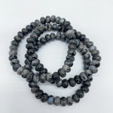 7 Types Rondelle Beads Bracelet Wholesale Moss Agate Red Jasper -Wholesale Crystals