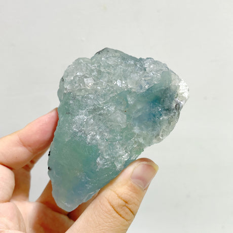 16 Pieces Blue Fluorite Mixed Calcite Raw Stone Specimen For Collection