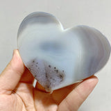 19 Pieces Geode Druzy Agate Heart