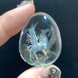 5 Pieces Pegasus Garden Quartz Inner Scene Carving