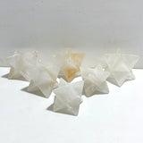 6 Pieces Large Clear Quartz Merkaba