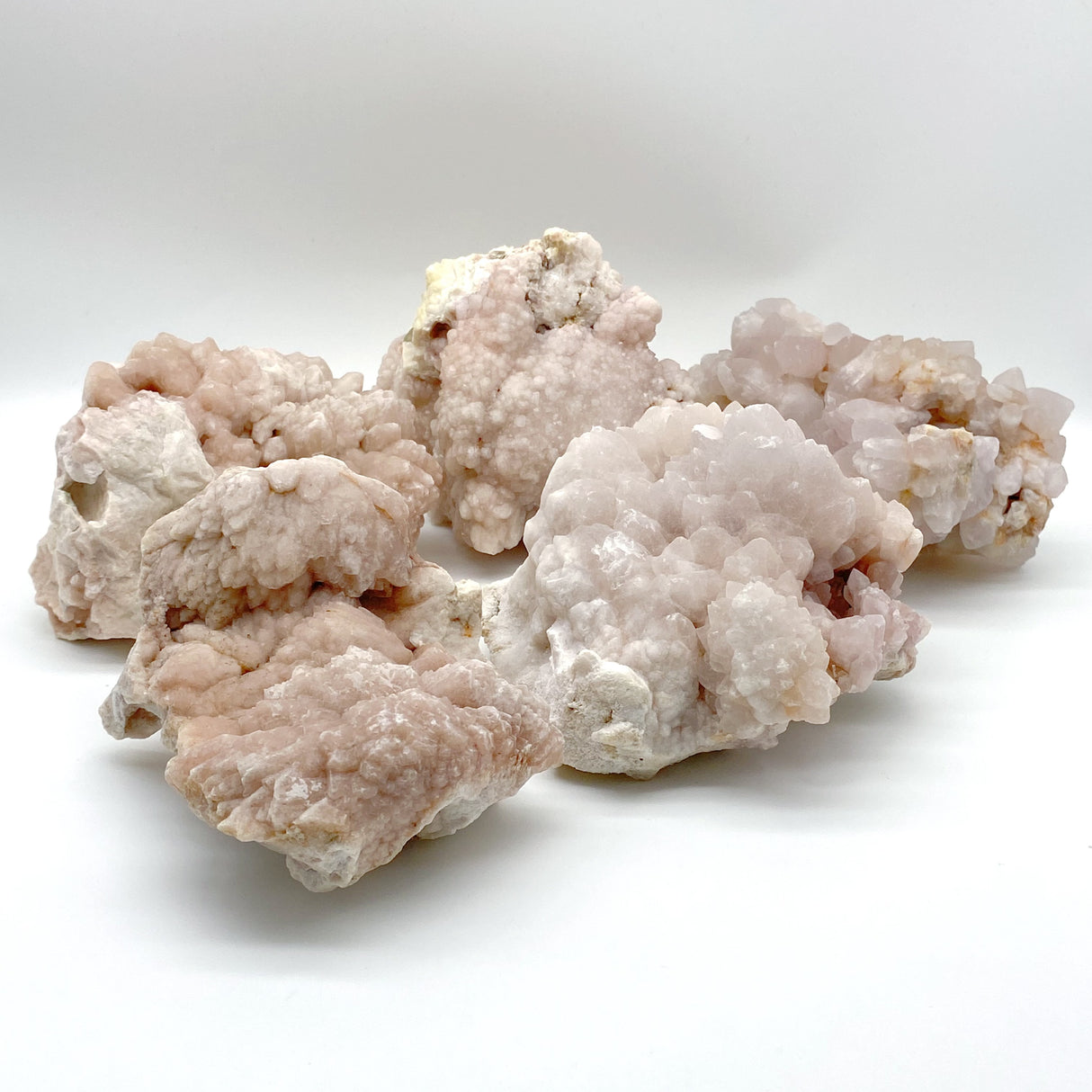 5 Pieces Large Raw Stilbite Specimen