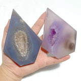 8 Pieces Beautiful Large Geode Druzy Agate Arrow Head Shape - Wholesale Crystals