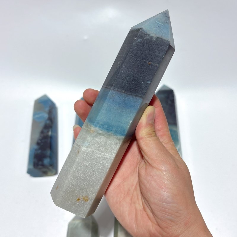 8 Pieces Large Trolleite Tower -Wholesale Crystals