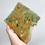 8 Pieces Peacock Eye Rain Forest Jasper Slab - Wholesale Crystals