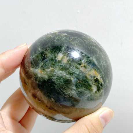 8 Pieces Seraphinite Spheres -Wholesale Crystals
