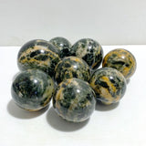 8 Pieces Seraphinite Spheres -Wholesale Crystals