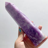 8.2 - 10.8in 6 Pieces Large Lepidolite Tower - Wholesale Crystals