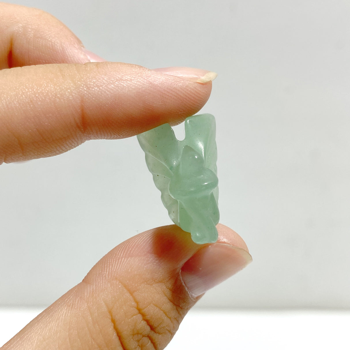 Mini Green Aventurine Butterfly Fairy Carving Wholesale