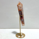 7 Pieces Fire Quartz Point Magic Scepter Wand With Stand