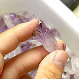 8.6kg Mini Amethyst Cacoxenite Super7 Scepter Shape -Wholesale Crystals