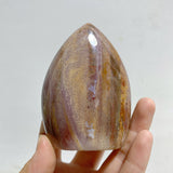 15 Pieces Petrified Wood Stone Arrow Head Shape