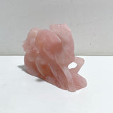 Beautiful Rose Quartz Horse Carving