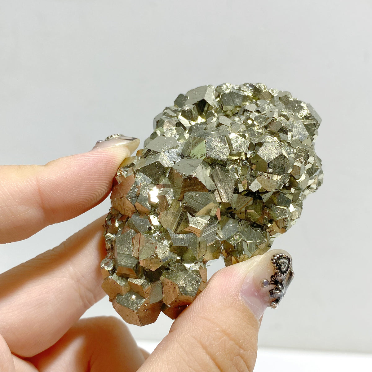 9 Pieces Pyrite Specimen For Collection