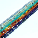 8mm Stripe Beads Bracelets Wholesale Amethyst Caribbean Calcite Sodalite - Wholesale Crystals