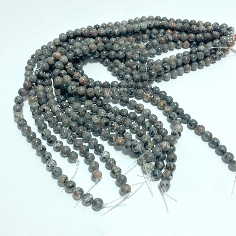 8mm Stripe Beads Bracelets Wholesale Clear Quartz Black Tourmaline Obsidian - Wholesale Crystals
