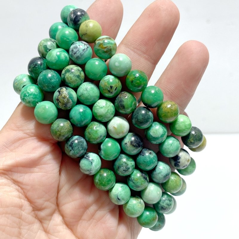 8MM Variscite Bracelet Wholesale - Wholesale Crystals