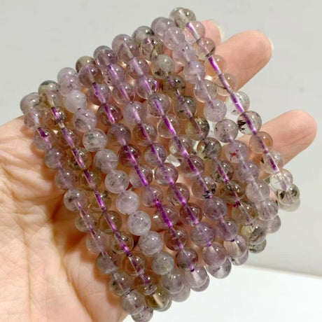 9 Pieces 7mm Auralite 23 Bracelets -Wholesale Crystals