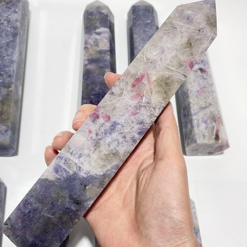 9 Pieces Beautiful Large Unicorn Stone Tower - Wholesale Crystals