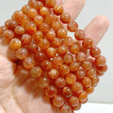 9 Pieces High Quality Sunstone Bracelets For Collection -Wholesale Crystals