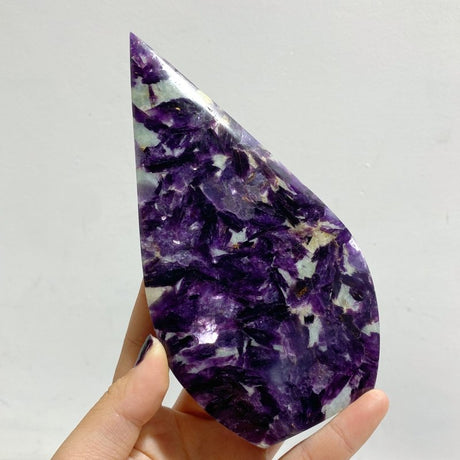 9 Pieces Spark Lepidolite Arrow Head Shape - Wholesale Crystals